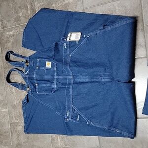 40 x 34 Carhartt bib overalls-2 pair